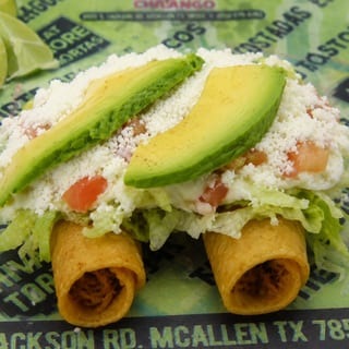 2 Flautas (Crispy Rolled Tacos)