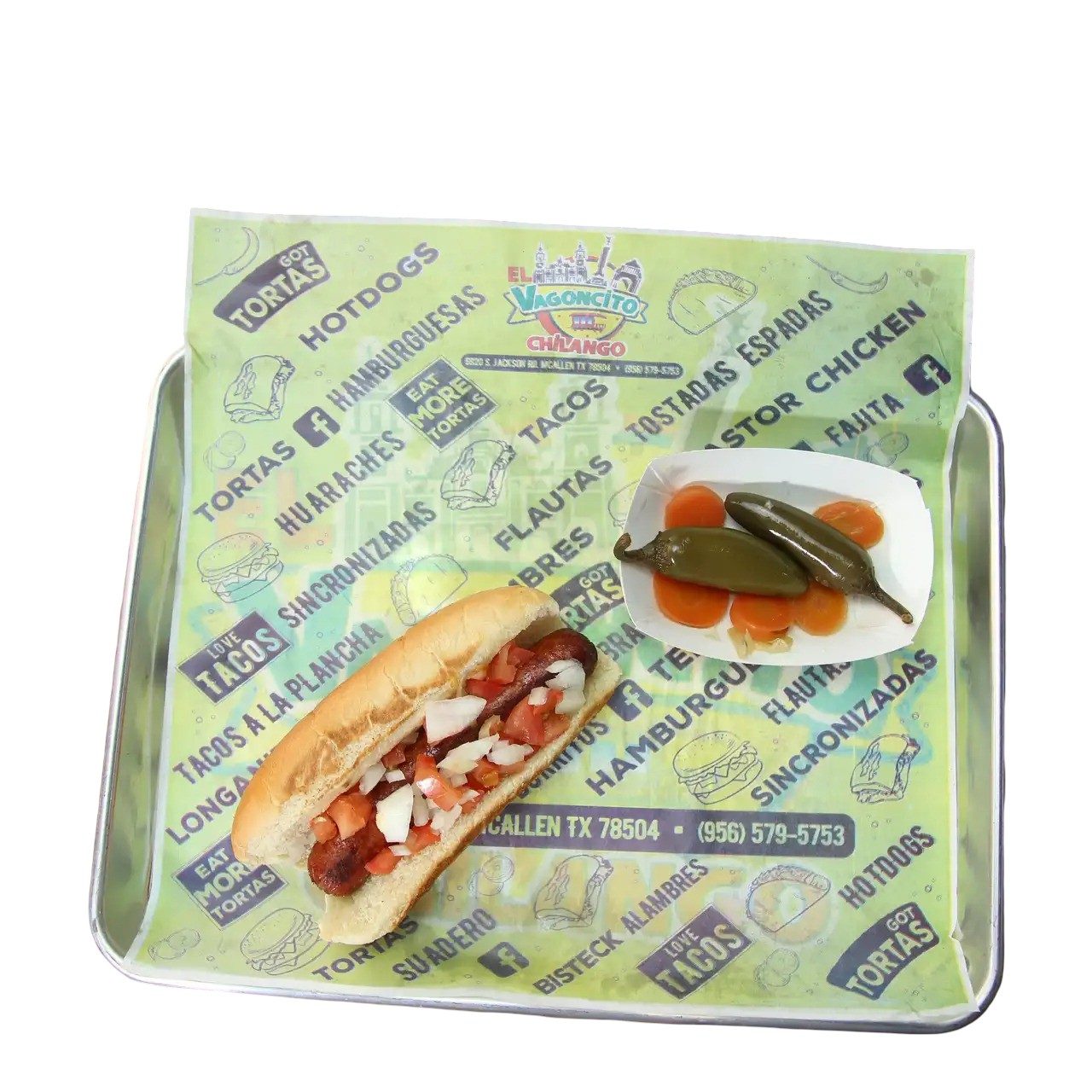 Plain Hot Dog.