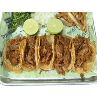 Crispy Griddled Birria Taco with Cheese