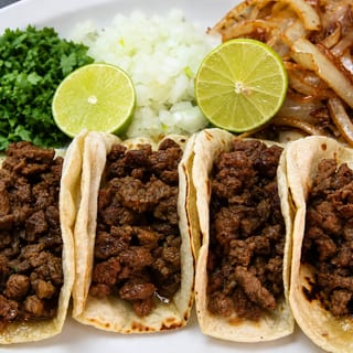 Tacos De Fajita Asada (Grilled Fajita Tacos)