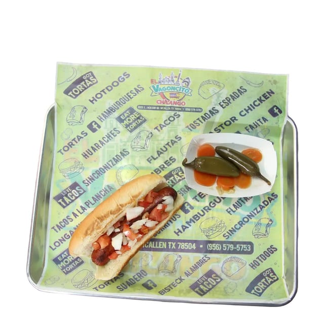 Plain Hot Dog.