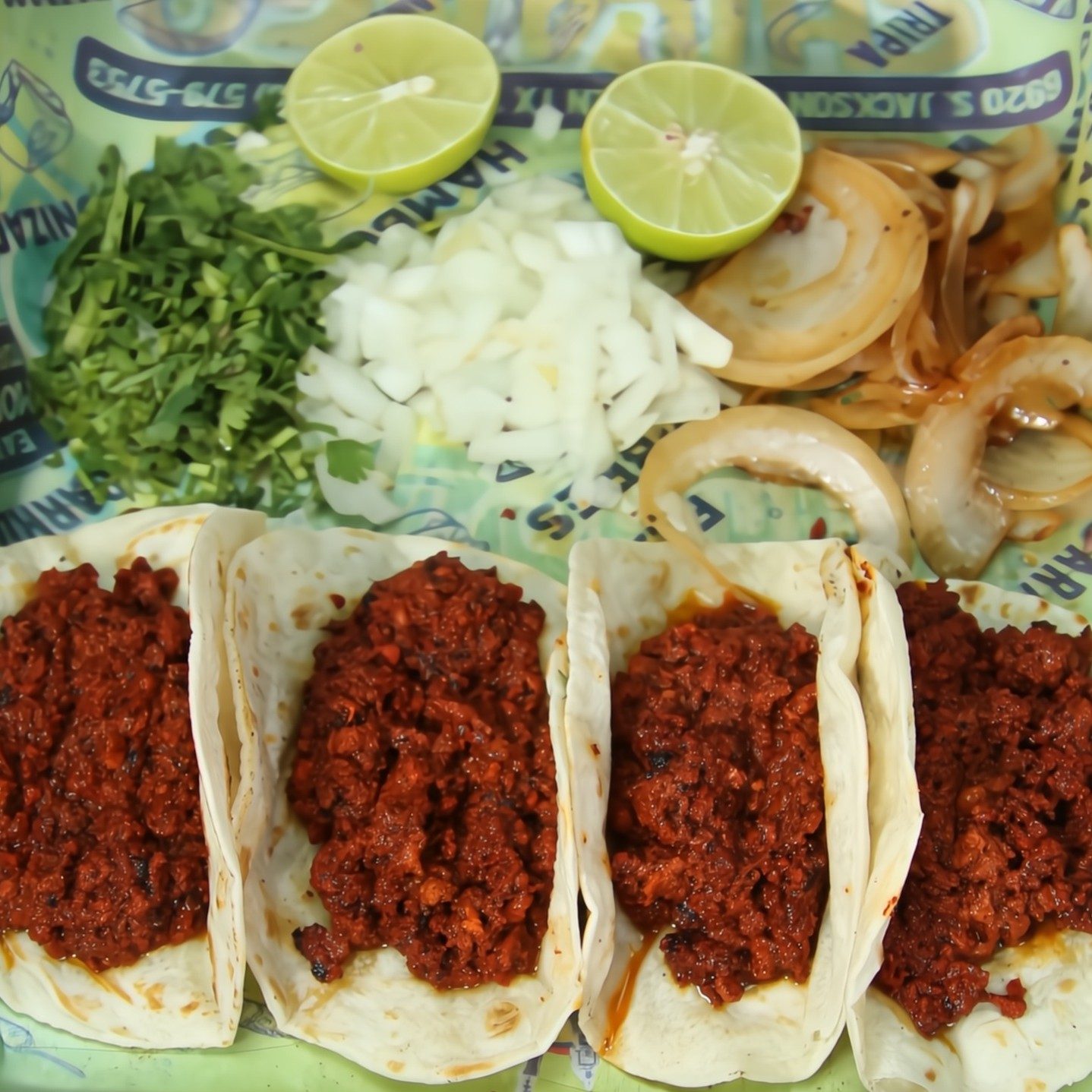 Tacos De Longaniza (Chorizo Tacos).